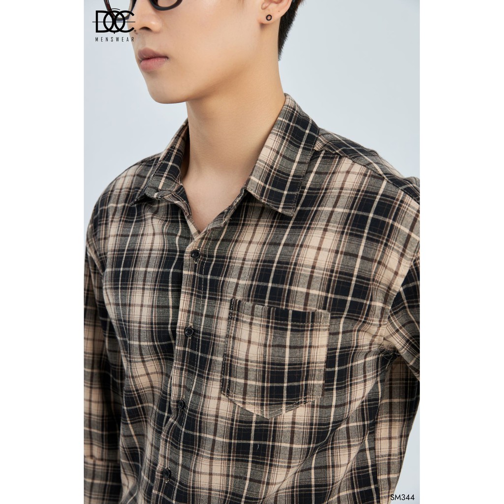 SƠ MI DẠ FLANNEL KẺ CARO - SM344