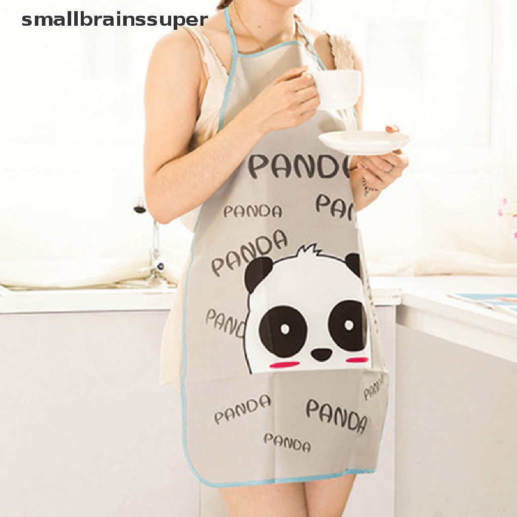 Tạp Dề Chống Thấm Nước In Họa Tiết Hoạt Hình Dễ Thương Dành Cho Nữ