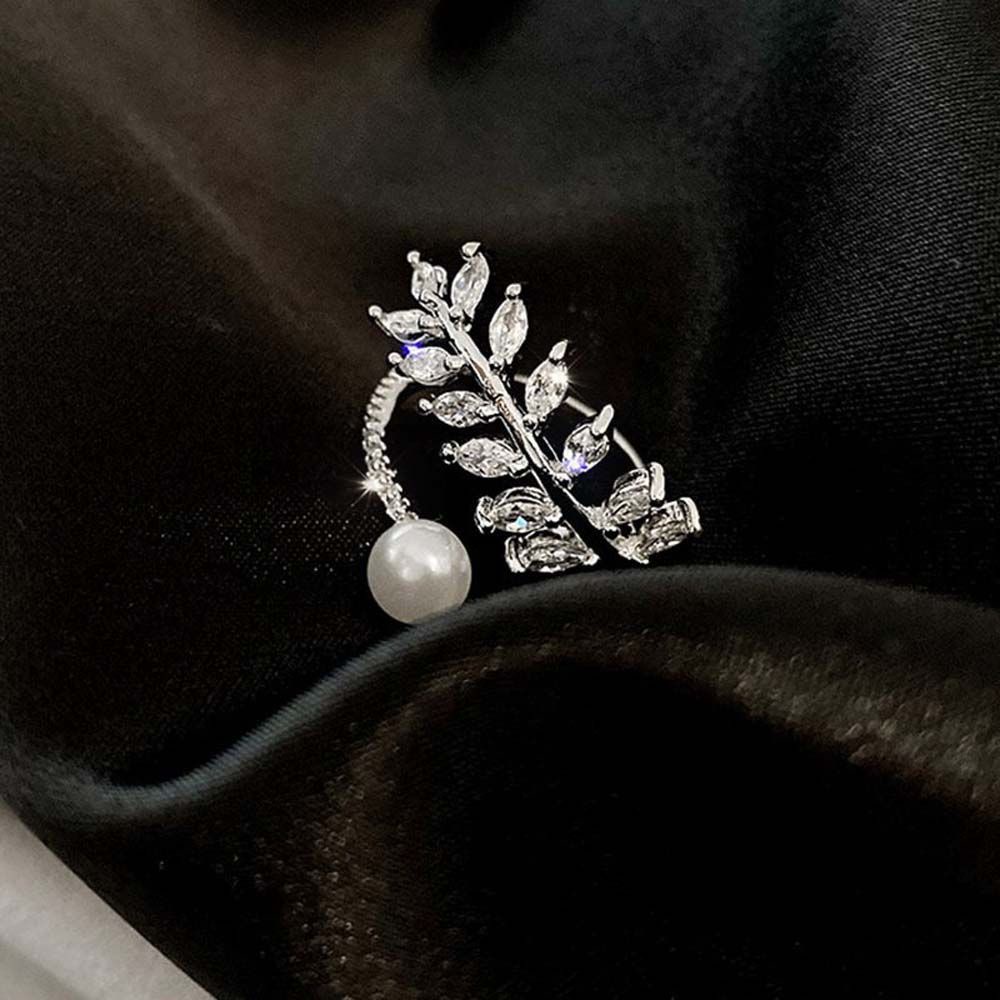 Nhẫn kim loại đính đá phong cách Hàn Quốc nhiều kiểu dáng thanh lịch tùy chọn dành cho nữ