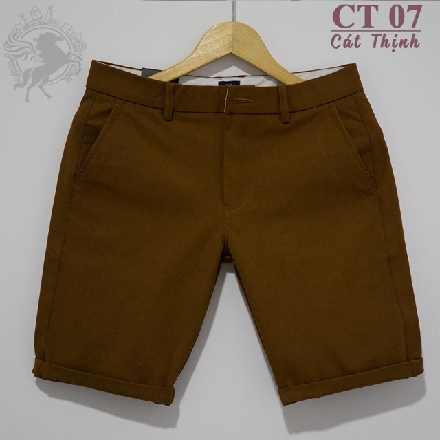 Quần Short Âu Nam Màu Xám Co Dãn Nhẹ, Đường May Chắt Chắn Vải Dày Mịn | BigBuy360 - bigbuy360.vn