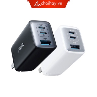 Củ sạc anker a2667 65w 3 cổng chính hãng - sạc nhanh nhiều cổng