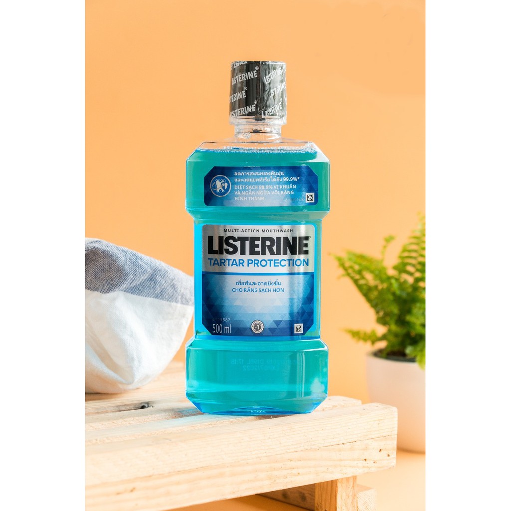 Nước Súc Miệng Listerine Ngăn Ngừa Mảng Bám Tartar Protection Multi-Action Mouthwash 250ml