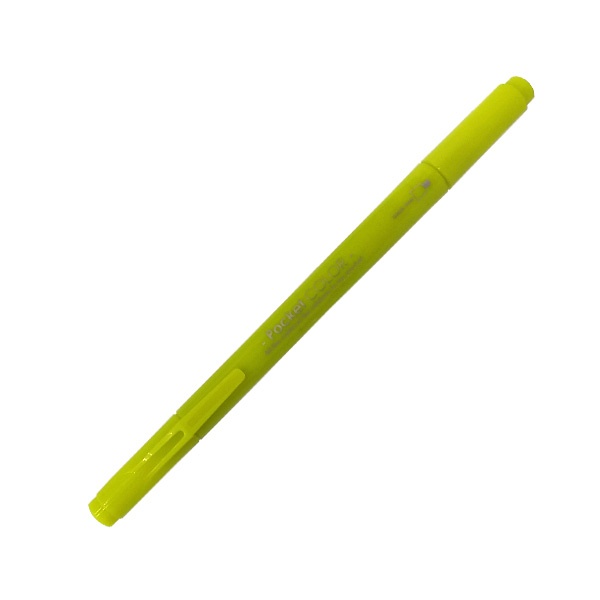 Bút Lông MGL_Màu Vàng Chanh_700 Pocket Dual-Nib Color Pen(Lime Yellow)_67524