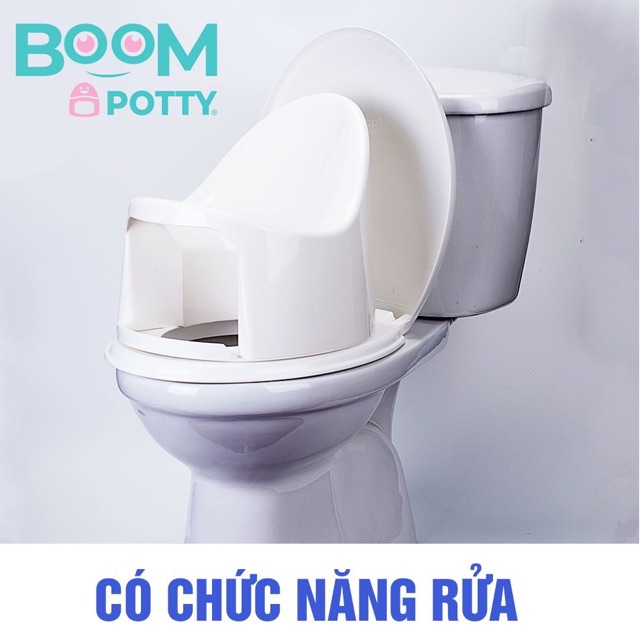 [+ QUÀ TẶNG ] Bô cho bé ,Bô Boom Potty vệ sinh cho bé từ 7 tháng đến 4 tuổi