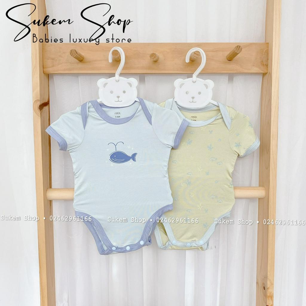 [NOUS] Set 2 Bodysuit Cộc Tay Nous 2023 Cho Bé