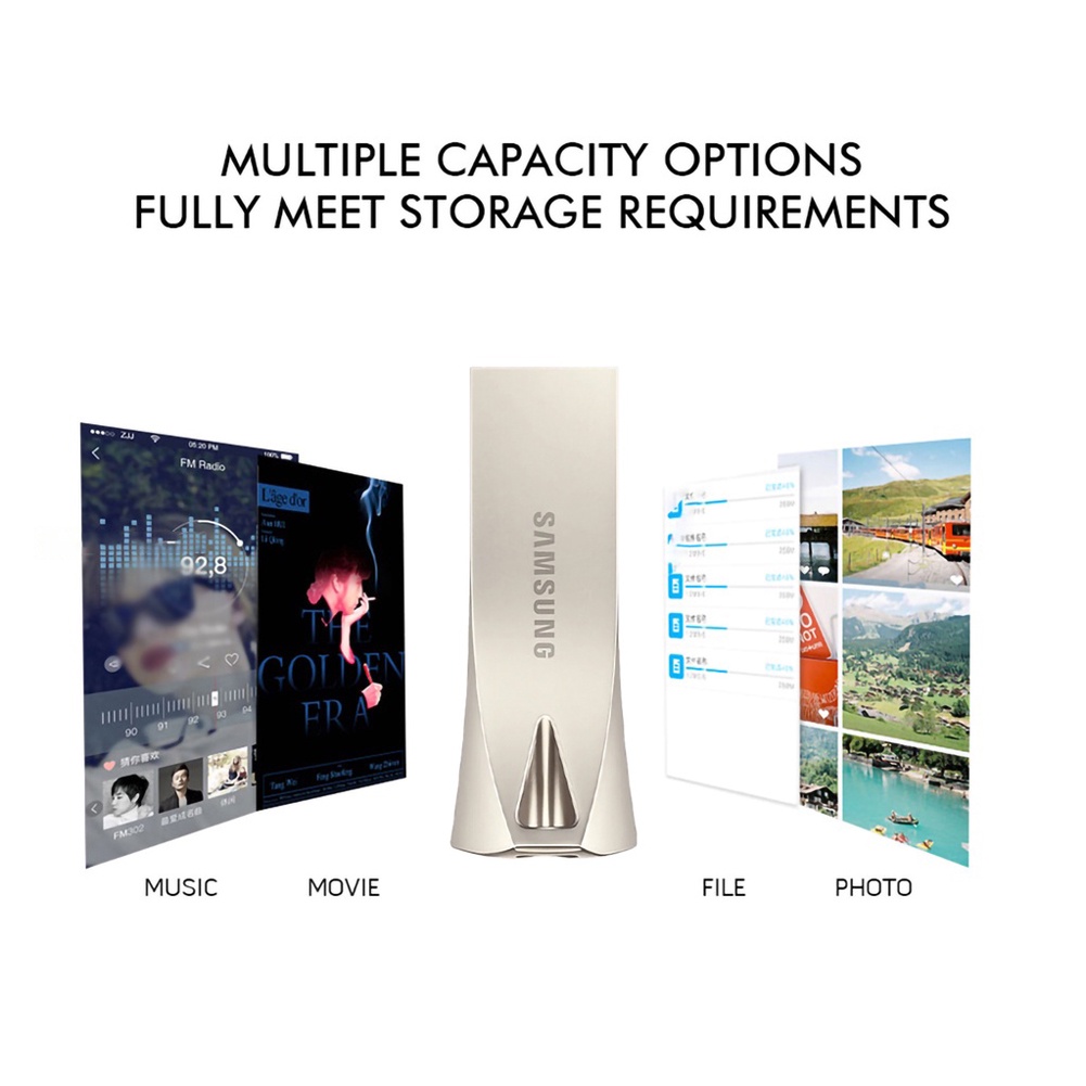 USB ổ cứng 2021 Samsung Metal USB 256GB 512GB 1TB 2TB chống thấm nước tốc độ ca | BigBuy360 - bigbuy360.vn