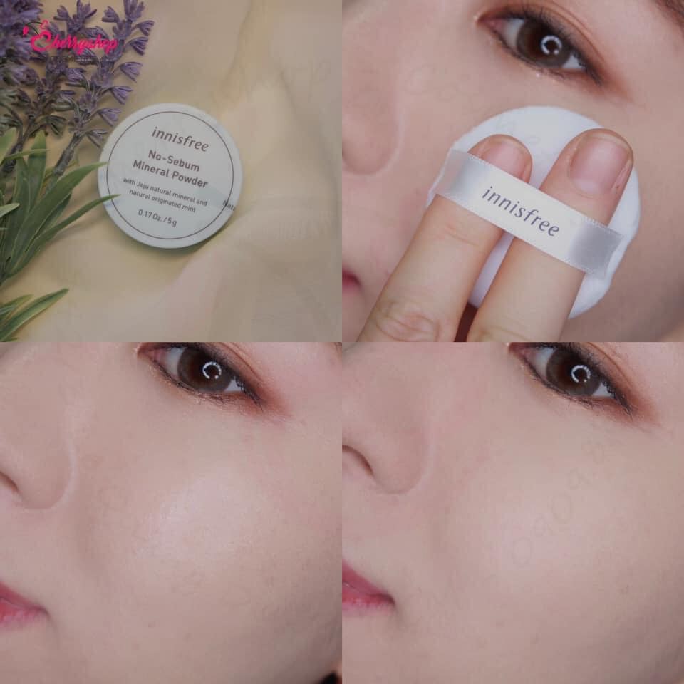 ♣️Phấn bột No-Sebum Mineral Powder