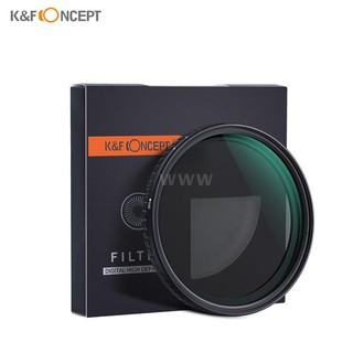 K&F CONCEPT 67mm Ultra-thin Adjustable Variable Neutral Density ND Filter Fader ND2-ND32 for Camera Lens for Canon Sony Nikon Cameras