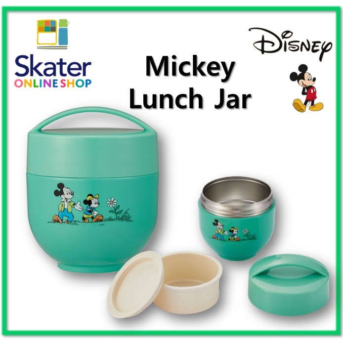 Hộp Đựng Cơm Cách Nhiệt 540ml In Hình Chuột Mickey