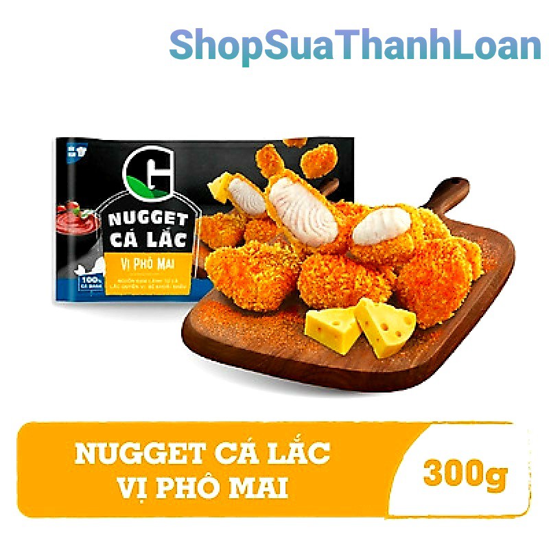 NUGGET CÁ LẮC PHÔ MAI 300G - G KITCHEN