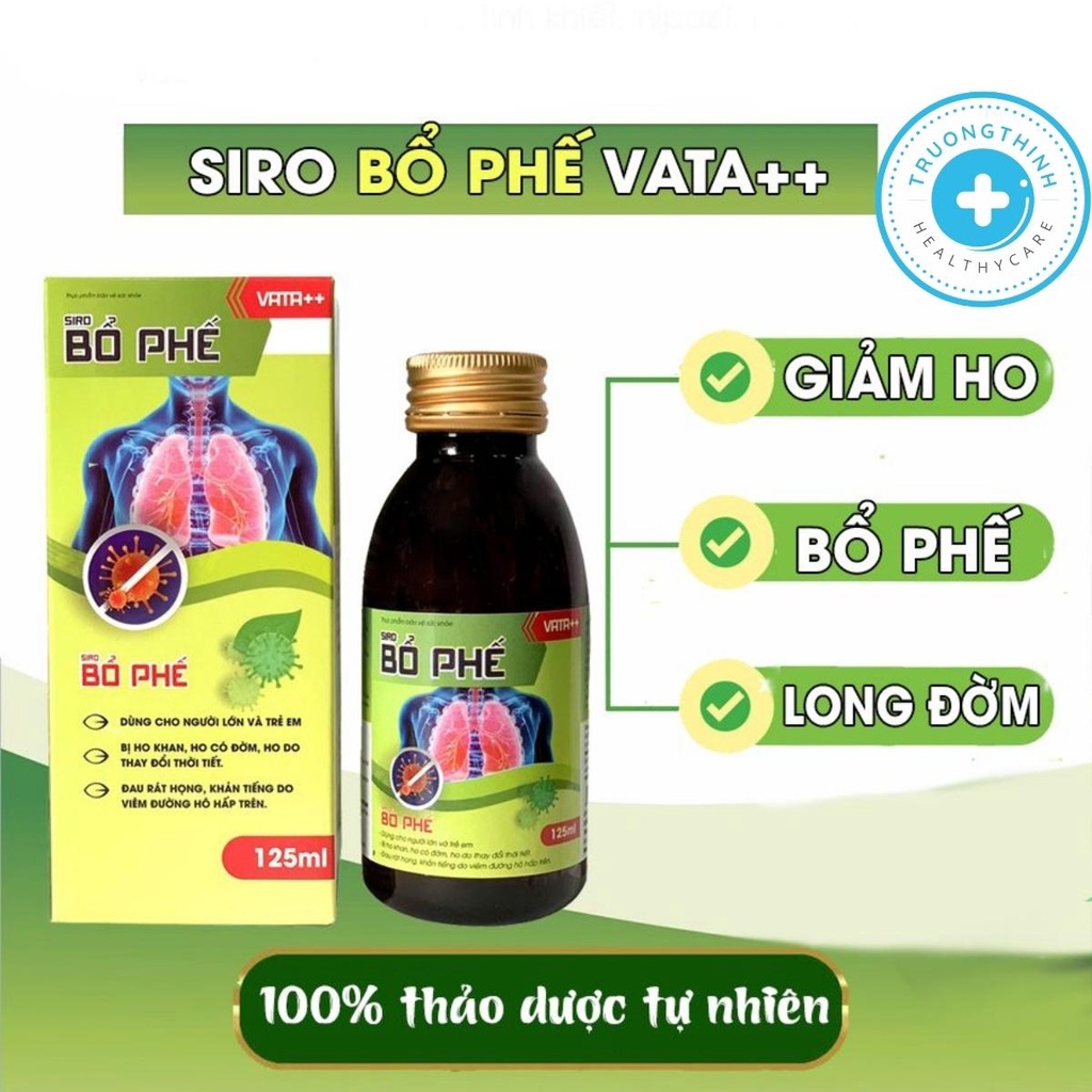 Siro BỔ PHẾ VATA++