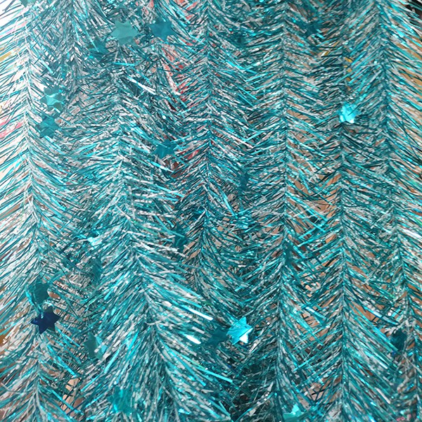 Dây kim tuyến ngôi sao dài 1,5m trang trí cực đẹp