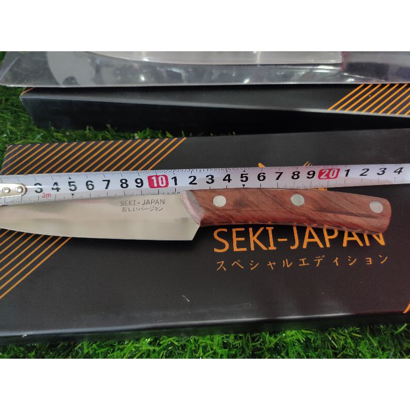 Combo Dao chặt, dao thái, dao gọt hoa quả Seki Japan