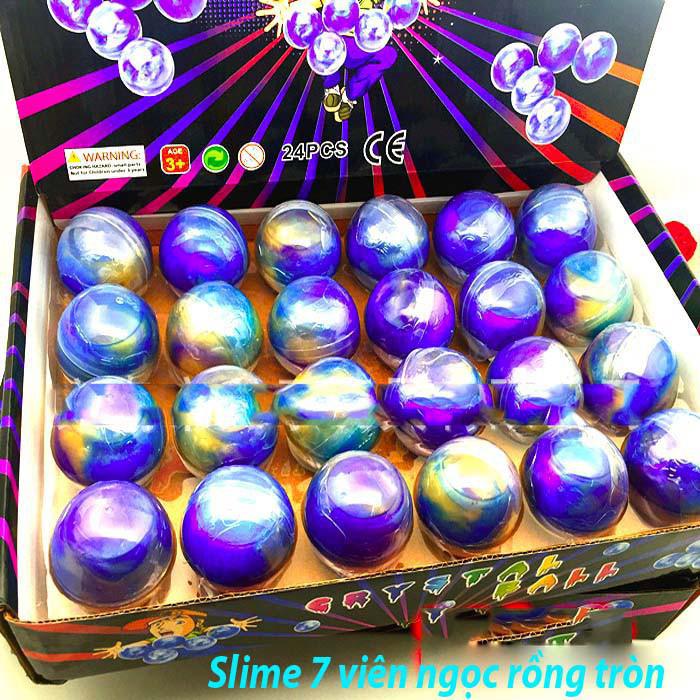 (có sẵn) -Slime chất nhờn ma quái  7 VIÊN NGỌC RỒNG squishy cực đã full box