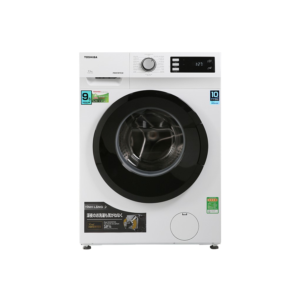 GIAO MIỄN PHÍ - Máy giặt Toshiba Inverter 9.5 Kg TW-BK105S2V