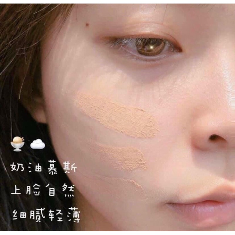 Phấn tươi Đức Mousse trang điểm nền mỏng nhẹ chính hãng