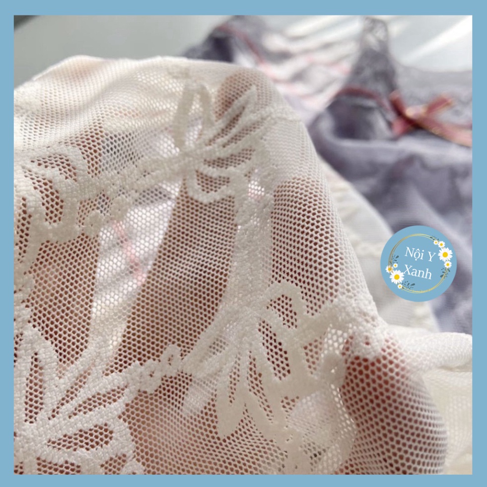 Quần Lót Nữ ❤️ Tàng Hình Xuyên Thấu Ren Hoa Cao Cấp 2033 Nội Y Xanh chất thoáng mát cao cấp