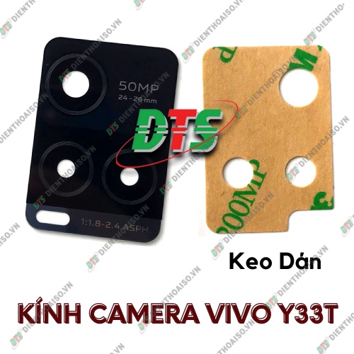 Kính camera vivo y33t kèm keo dán ( kính camera thay cho vivoY33T )