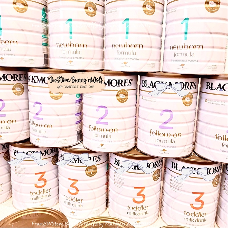 Sữa Bột Blackmores Úc Số 1-2-3 Hộp 900gr