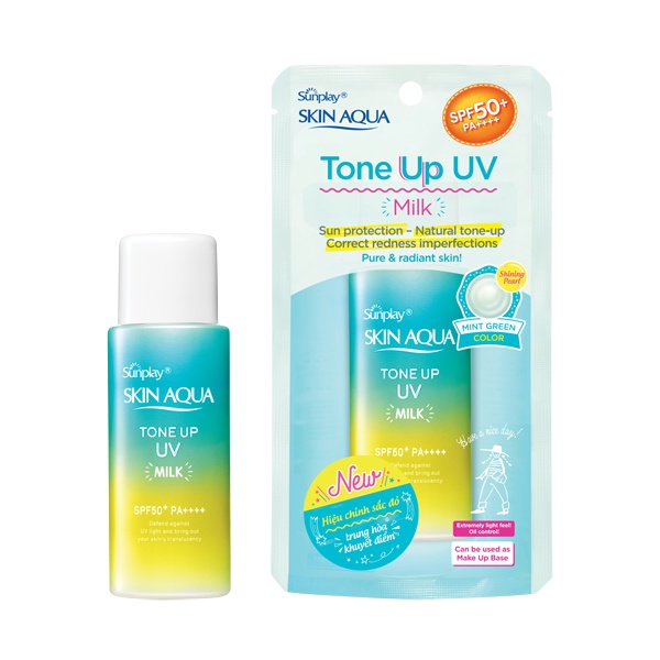 Sữa Chống Nắng Hiệu Chỉnh Sắc Da Sunplay Skin Aqua Tone Up SPF50+ PA++++ (50g)