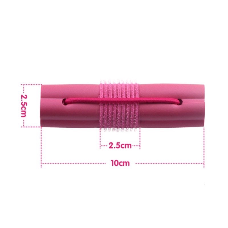 Bộ lô cuốn tóc bọt biển xốp nhựa cuốn tóc đi ngủ làm xoăn tóc quấn tóc tiện dụng