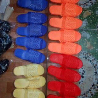 Combo 10 dép tổ ong cam,tím,vàng, đỏ