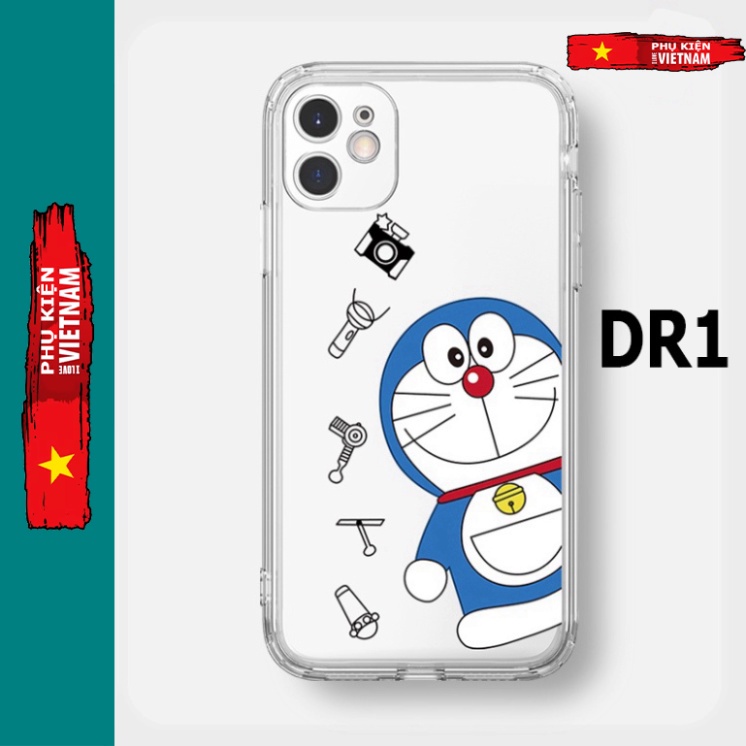 Ốp lưng iphone 6, 6s plus, 7 8 Plus, X, XS, XR, XSMAX, 11 , 12, 13 PROMAX suốt trong quãng ĐÔ RÊ MON PKVN