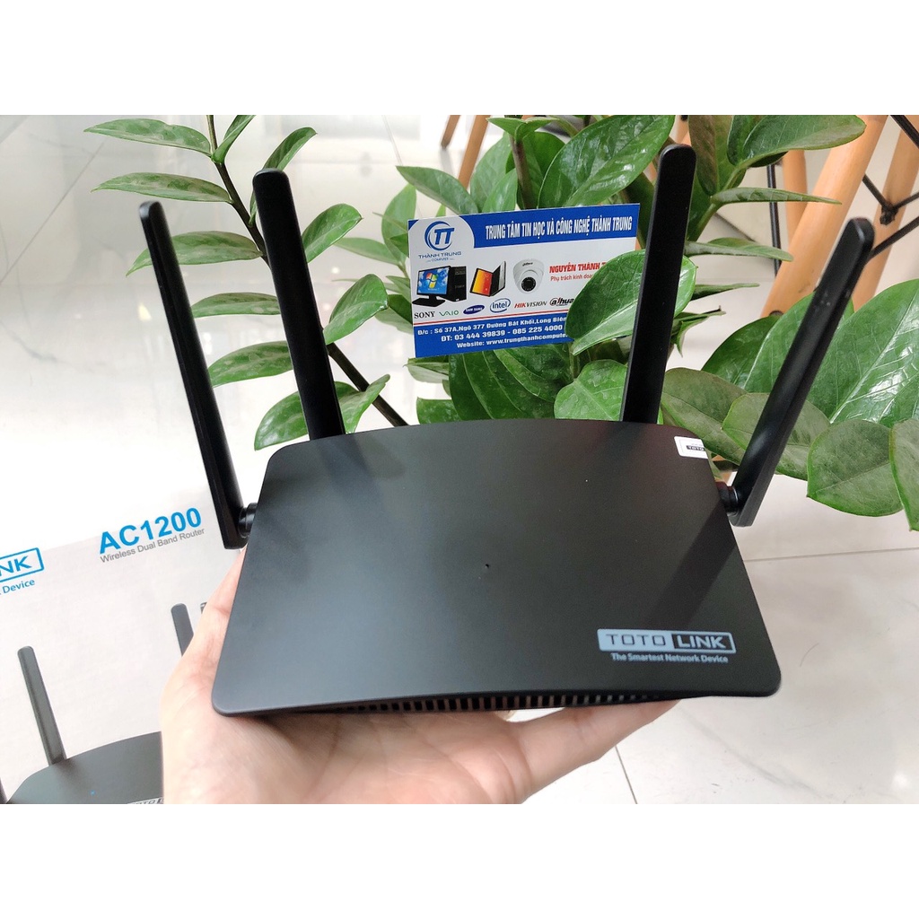 Bộ phát wifi Totolink A720R - Router băng tần kép AC1200