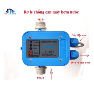 rơle chống cạn máy bơm nước