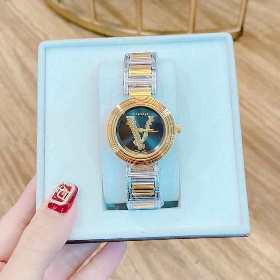 Đồng hồ nữ đeo tay đẹp VERSACE cao cấp chống nước thời trang dây thép không gỉ bảo hành 12 tháng FreeShip -DHN12 | BigBuy360 - bigbuy360.vn