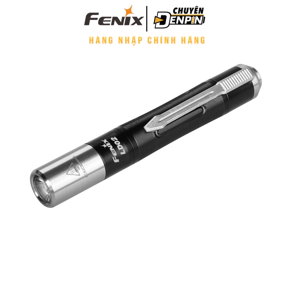 Đèn Pin làm việc Fenix LD02 V2.0 công suất 70 lumens, kèm đèn UV 200mW, dùng 1 pin AAA, kích thước nhỏ gọn.