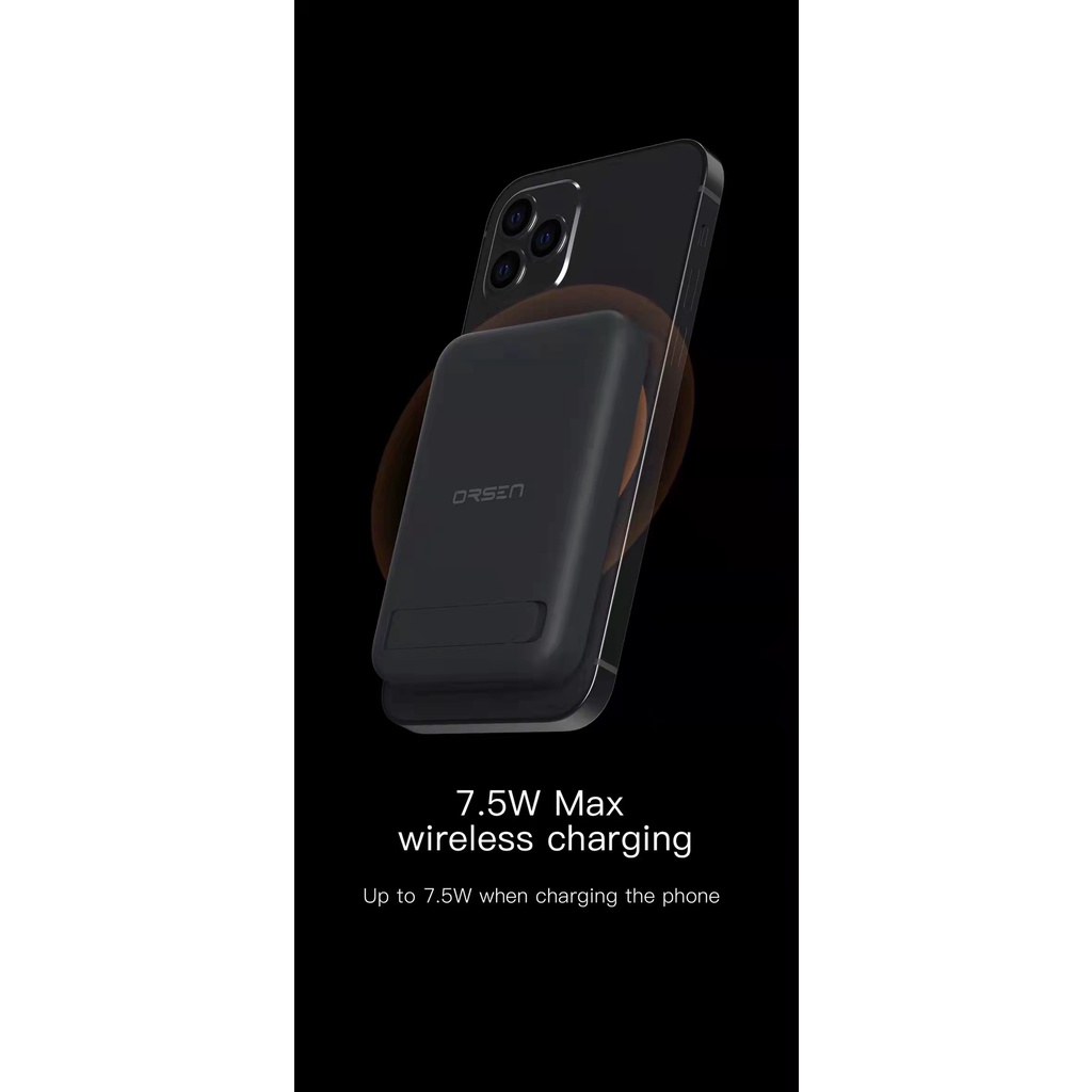 Pin Sạc Dự Phòng Không Dây Orsen EW52  10000 mAh 20W