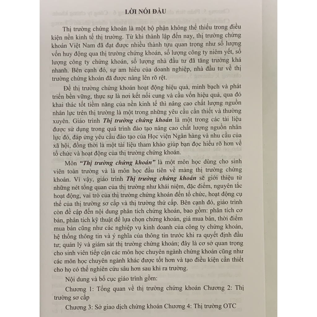 Sách - Giáo Trình Thị Trường Chứng Khoán - PGS.TS. Nguyễn Thanh Phương