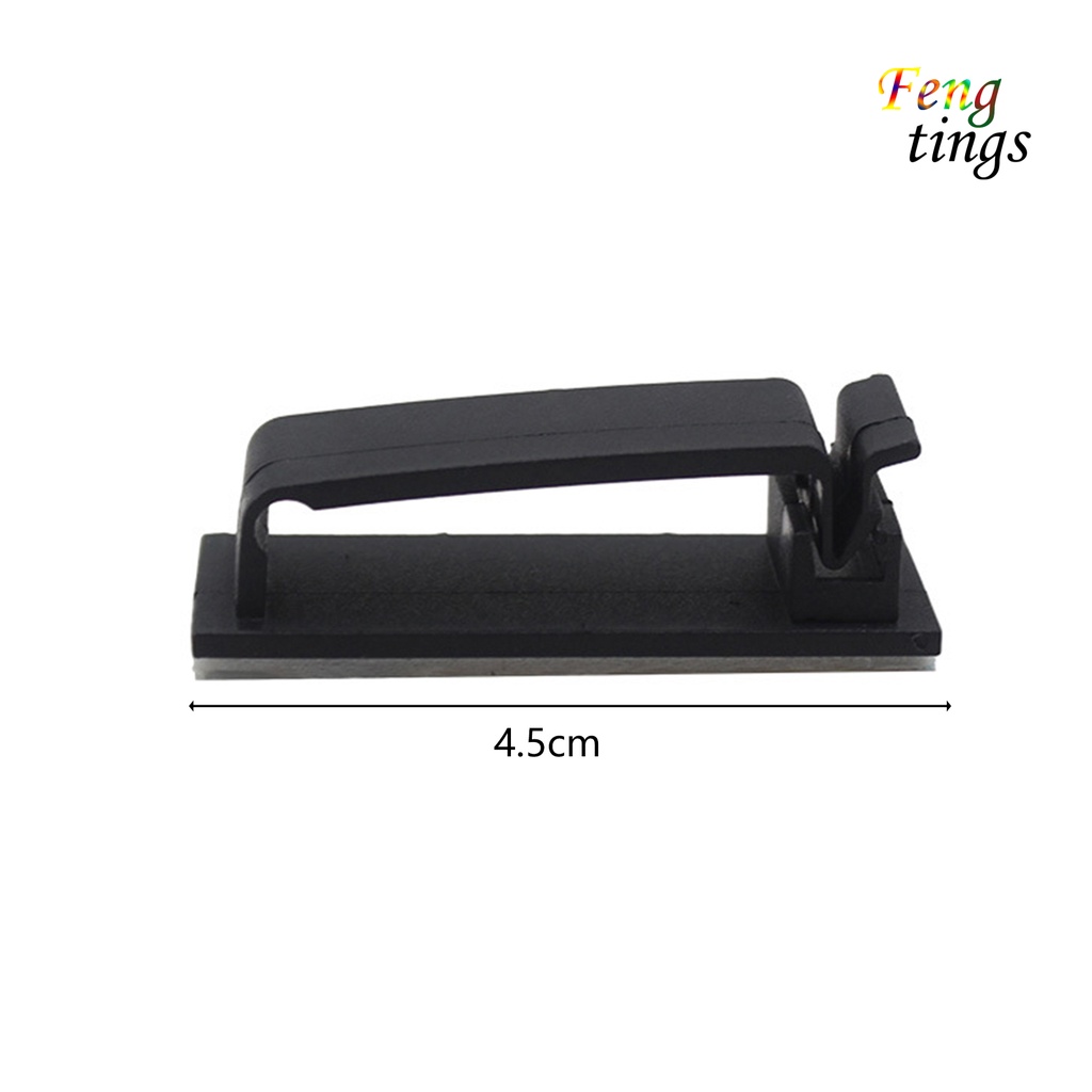 Set 10 Kẹp Cố Định Dây Cáp FC-30 Dán Bàn Tiện Dụng