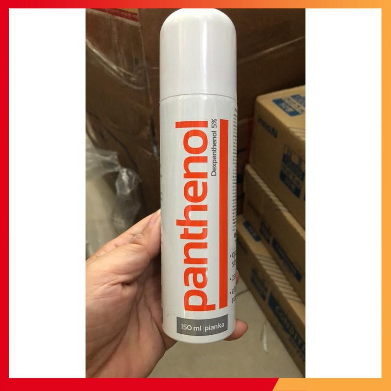 Xịt bỏng Panthenol  làm dịu, giảm kích ứng da, giữ ẩm và bảo vệ da, phục hồi tế bào da