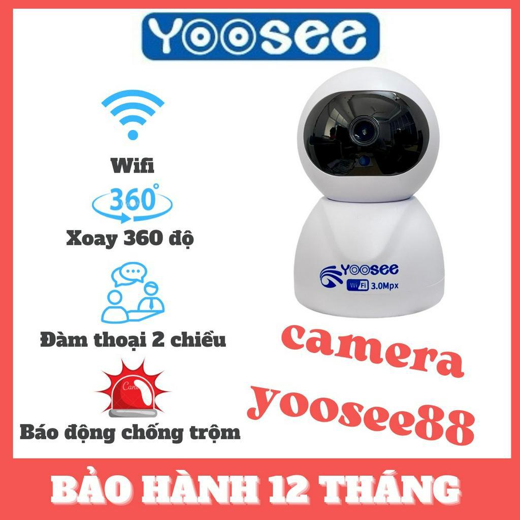 Camera wifi không dây yoosee trong nhà thiết kế nhỏ gọn- đàm thoại 2 chiều - xem đêm hồng ngoại