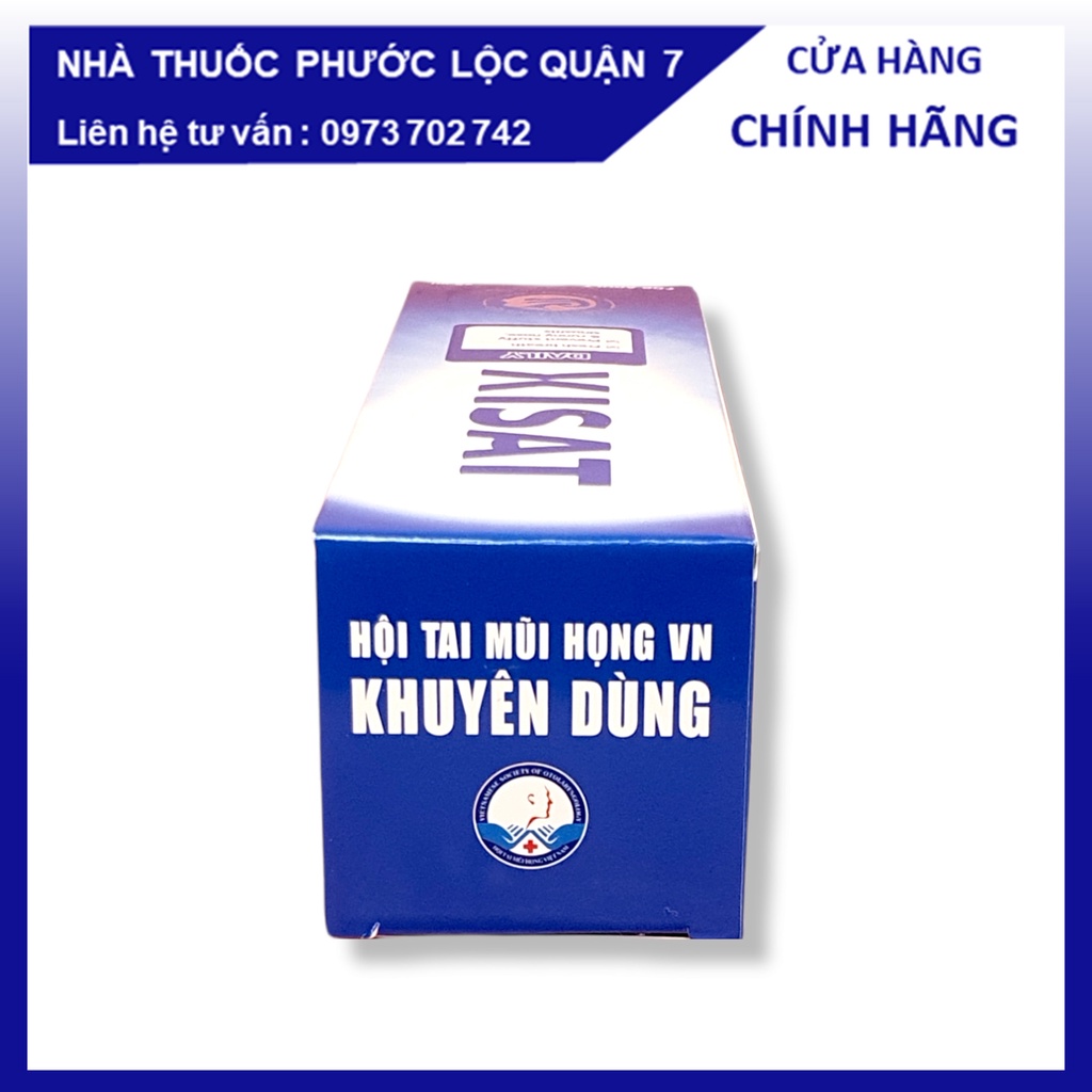 Xịt Mũi Xisat Xanh / Xisat Hồng Trẻ Em