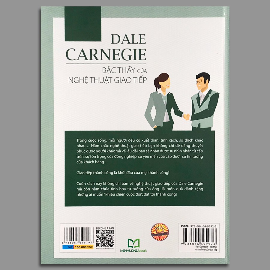 Sách - Dale Carnegie - Bậc thầy của nghệ thuật giao tiếp - Bản đặc biệt bìa cứng (Kèm Bookmark)