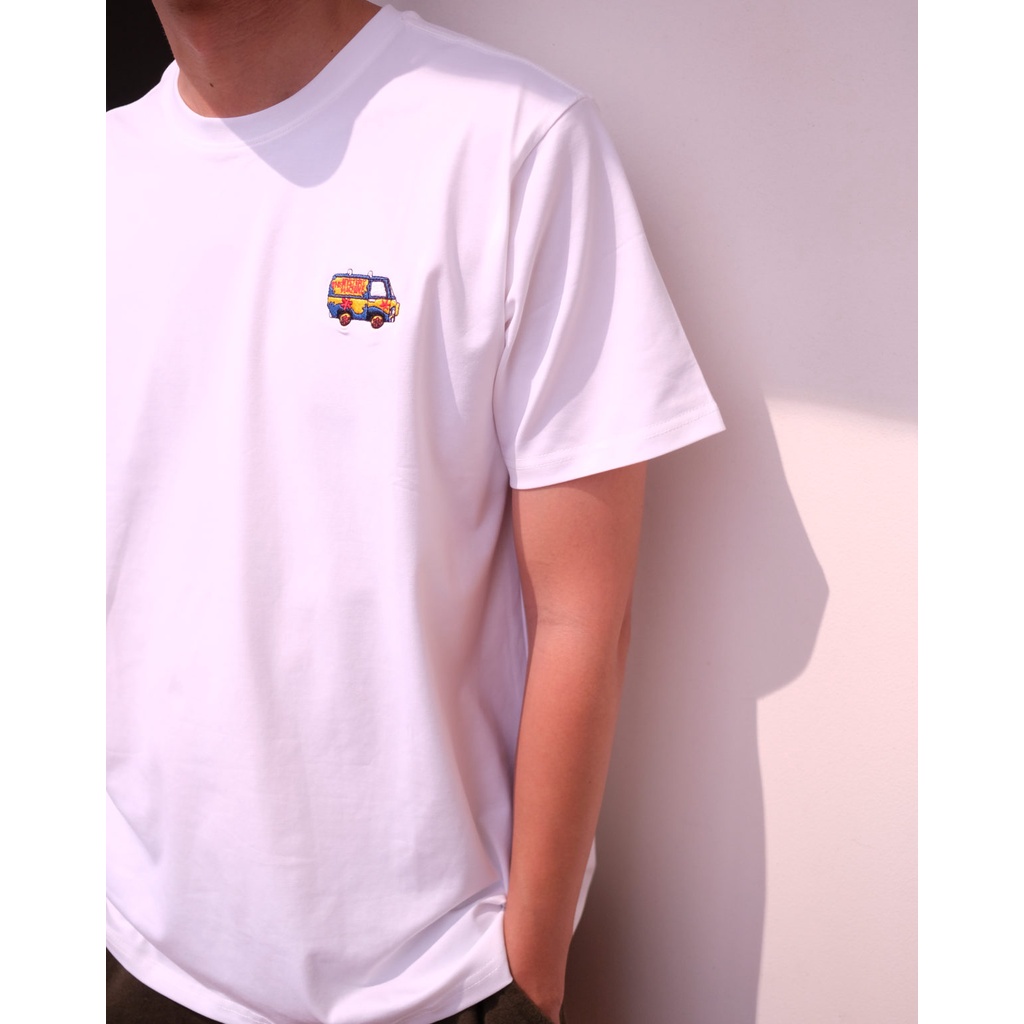 Áo thun unisex Mystery Machine - 100% cotton - Chính hãng Hayho Concept