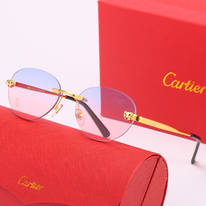 Kính Mát Không Gọng Phong Cách Âu Mỹ Thời Trang Cho Nữ