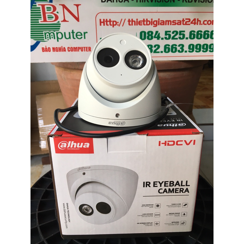 Camera bán cầu liền mic 2.0megapixels HDW 1200EMP-A dahua