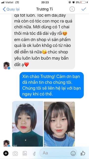 ComBo Trị Rụng Tóc Kích Thích Tóc Mọc Y Lang