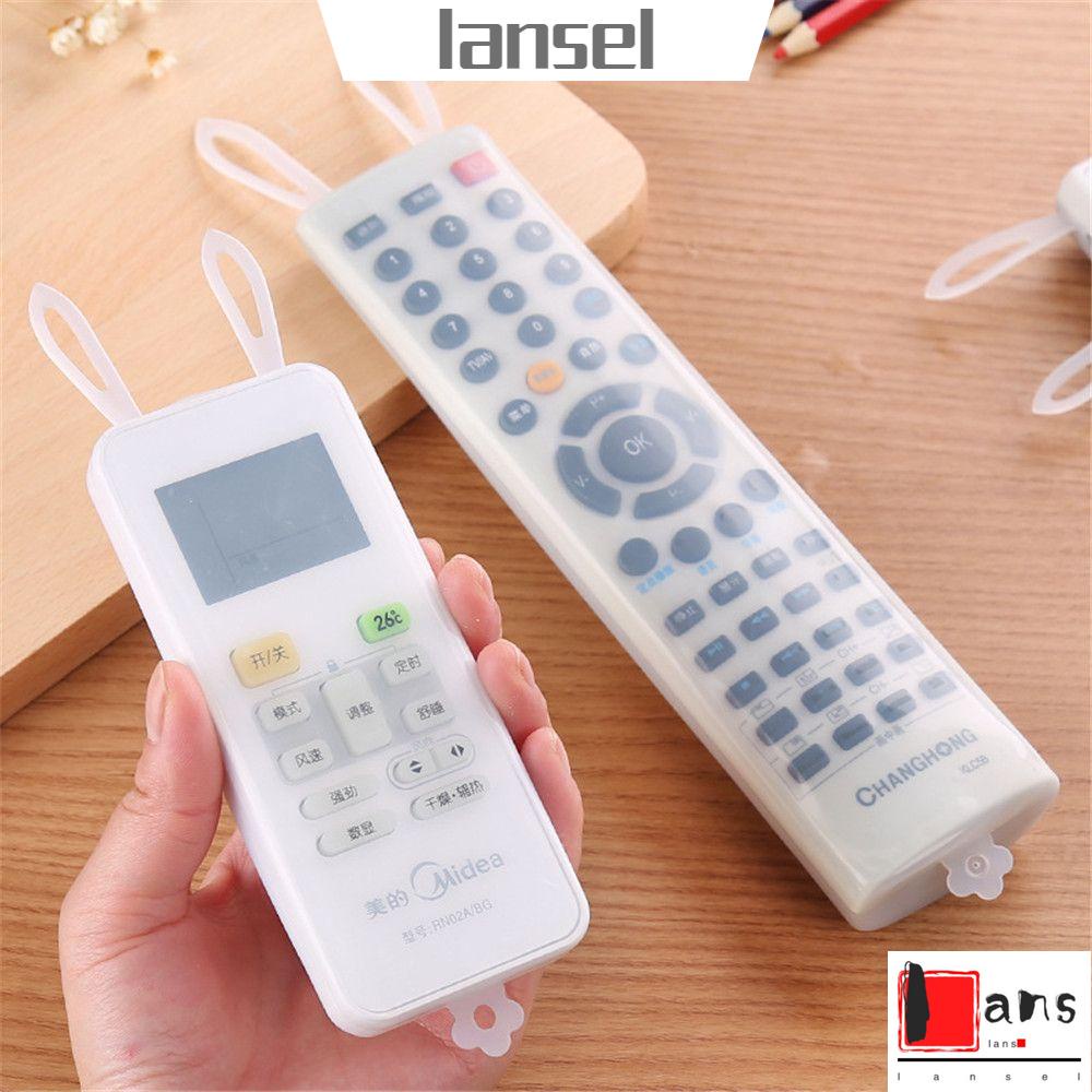 Ốp bọc bảo vệ điều khiển từ xa TV máy điều hòa nhiệt độ chống nước bằng silicon thiết kế có tai thỏ