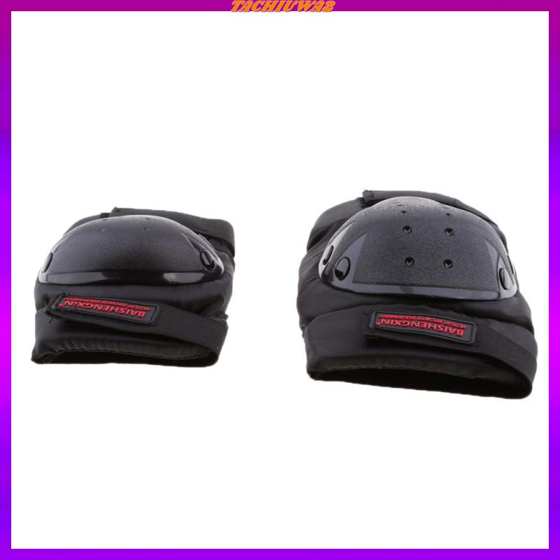 1 Set 2 Miếng Đệm Bảo Vệ Đầu Gối Và Khuỷu Tay Khi Lái Xe Mô Tô