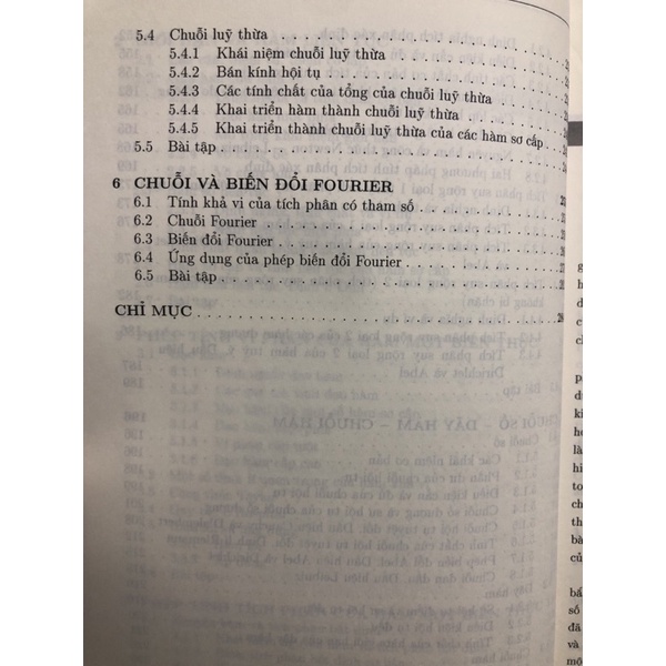 Sách - Giáo trình Giải tích thực một biến