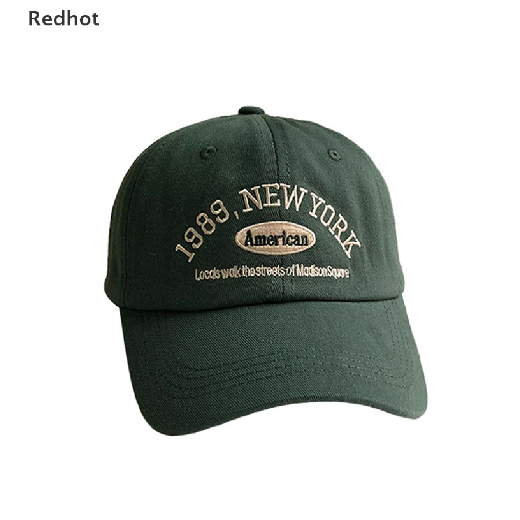 Mũ Lưỡi Trai Thêu Chữ Phong Cách Retro Cho Nam Nữ