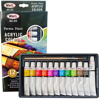 Màu Sơn dạng tuýp 12 ml