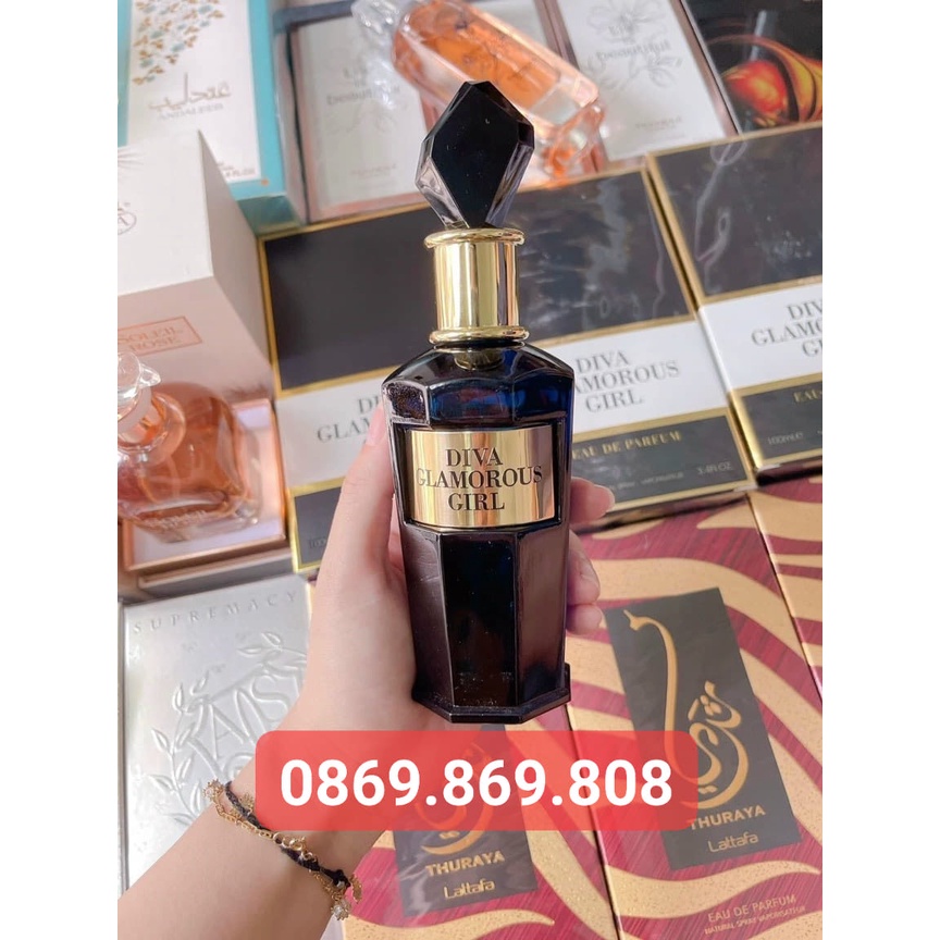 Nước hoa Dubai DIVA GLAMOROUS GIRL của Fragrance World - Edp 100ml