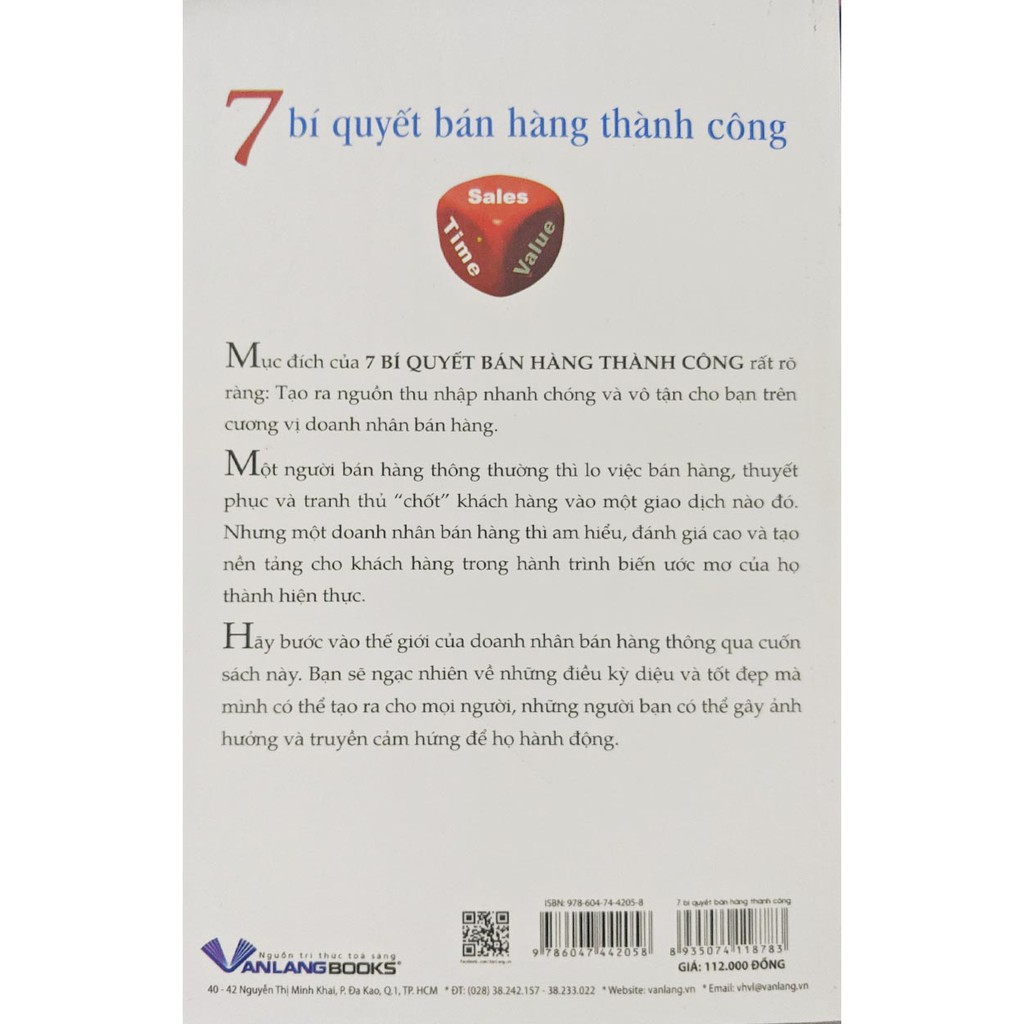 Sách - 7 Bí Quyết Bán Hàng Thành Công
