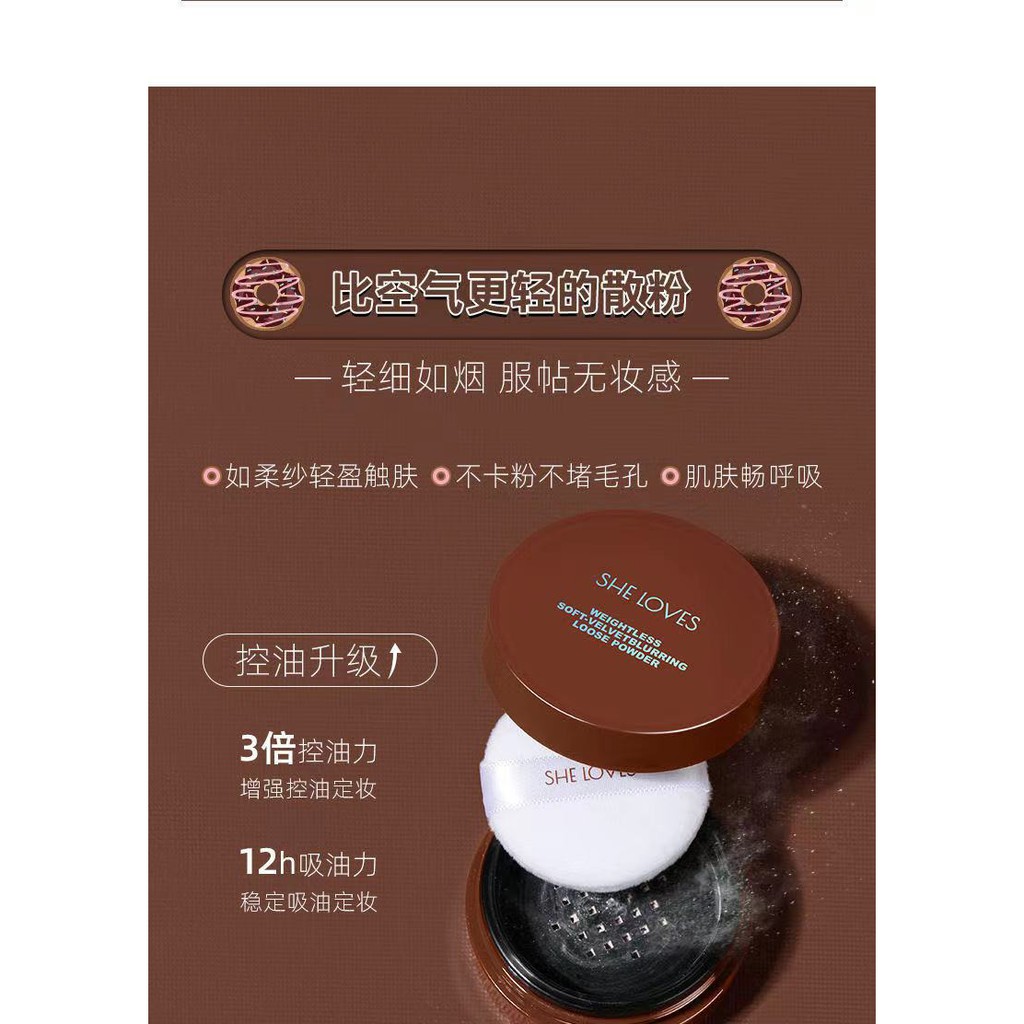 [Hàng mới về] Phấn phủ dạng bột kiềm dầu che khuyết điểm kháng nước làm trắng da | BigBuy360 - bigbuy360.vn